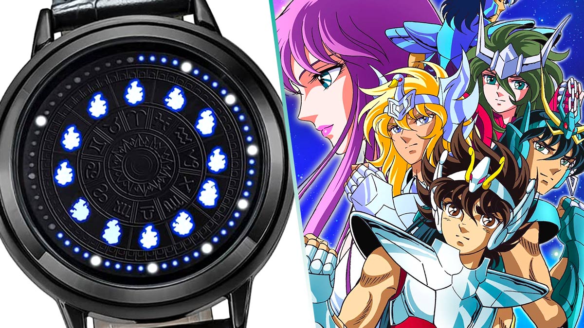 Reloj oficial de Saint Seiya se vuelve viral en redes y te decimos cuánto cuesta