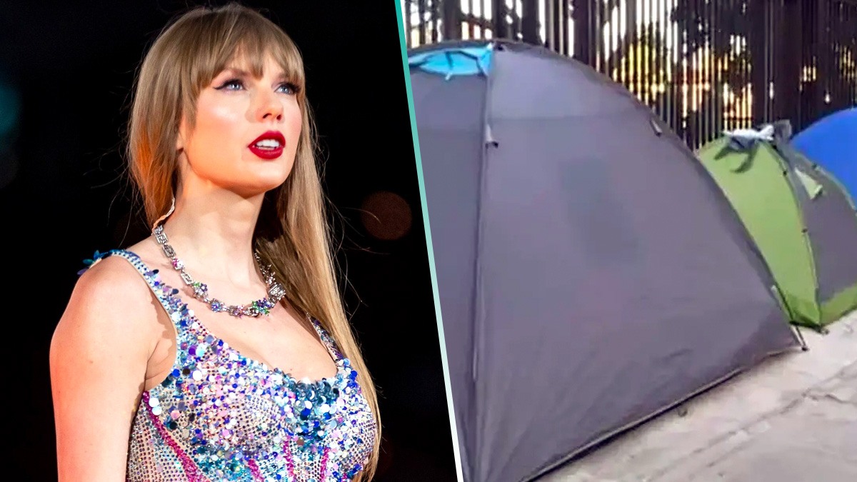 Fans de Taylor Swift acampan a 5 meses de sus conciertos en Argentina
