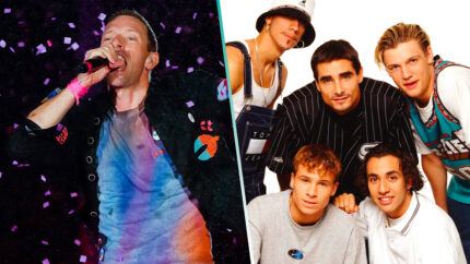 Coldplay rindió tributo a Backstreet Boys con un cover del clásico “Backstreet’s Back”