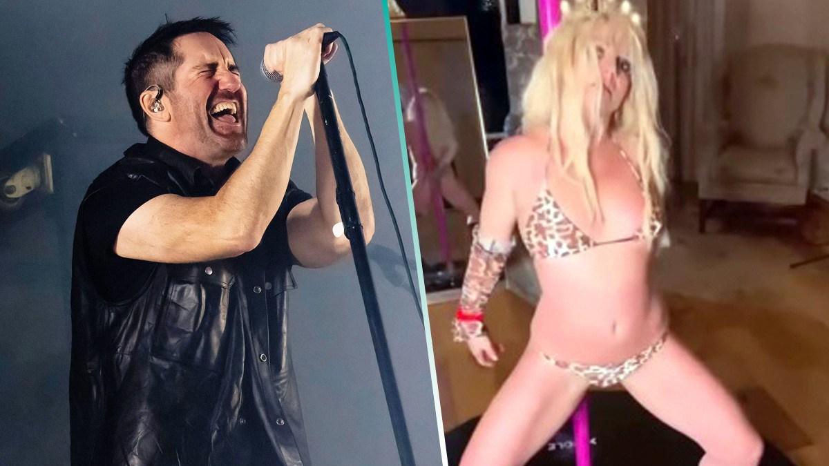 Checa a Britney Spears haciendo pole dancing con “Closer” de Nine Inch Nails