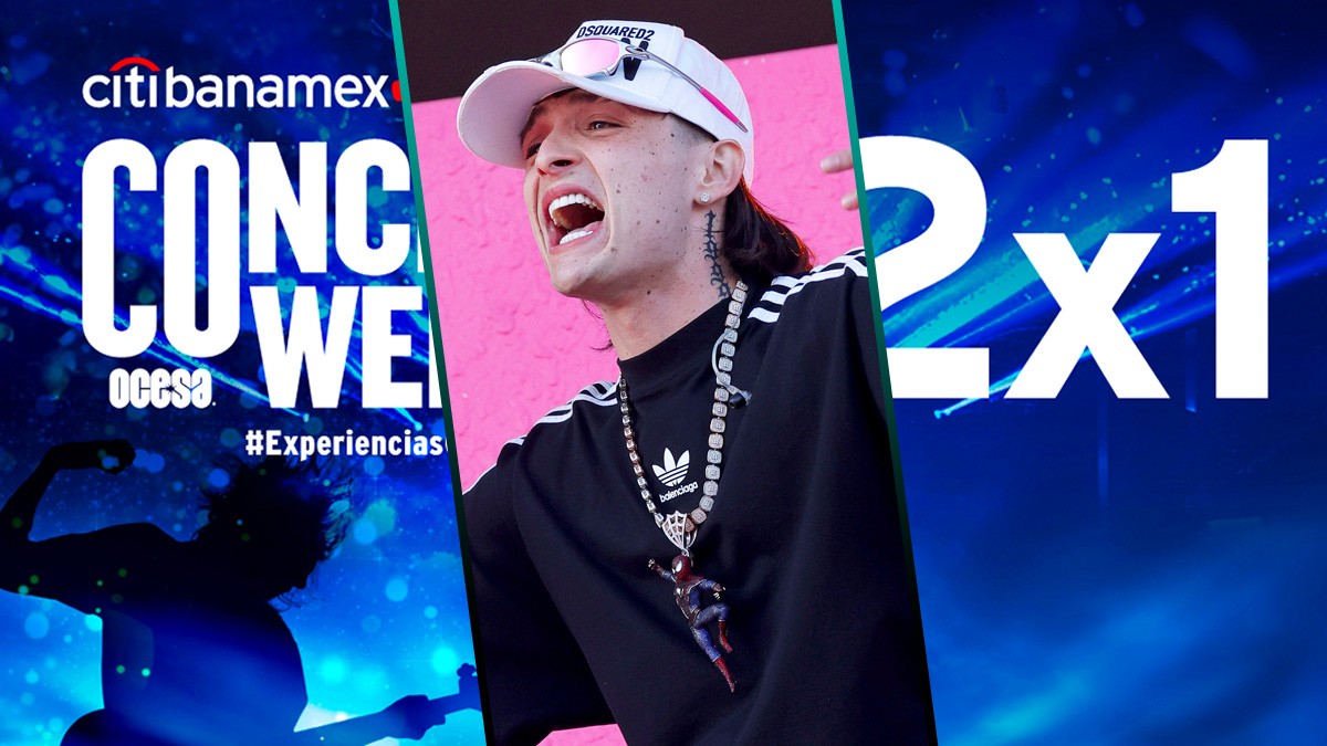 Ticketmaster pone todos estos conciertos en México al 2×1 solo esta semana