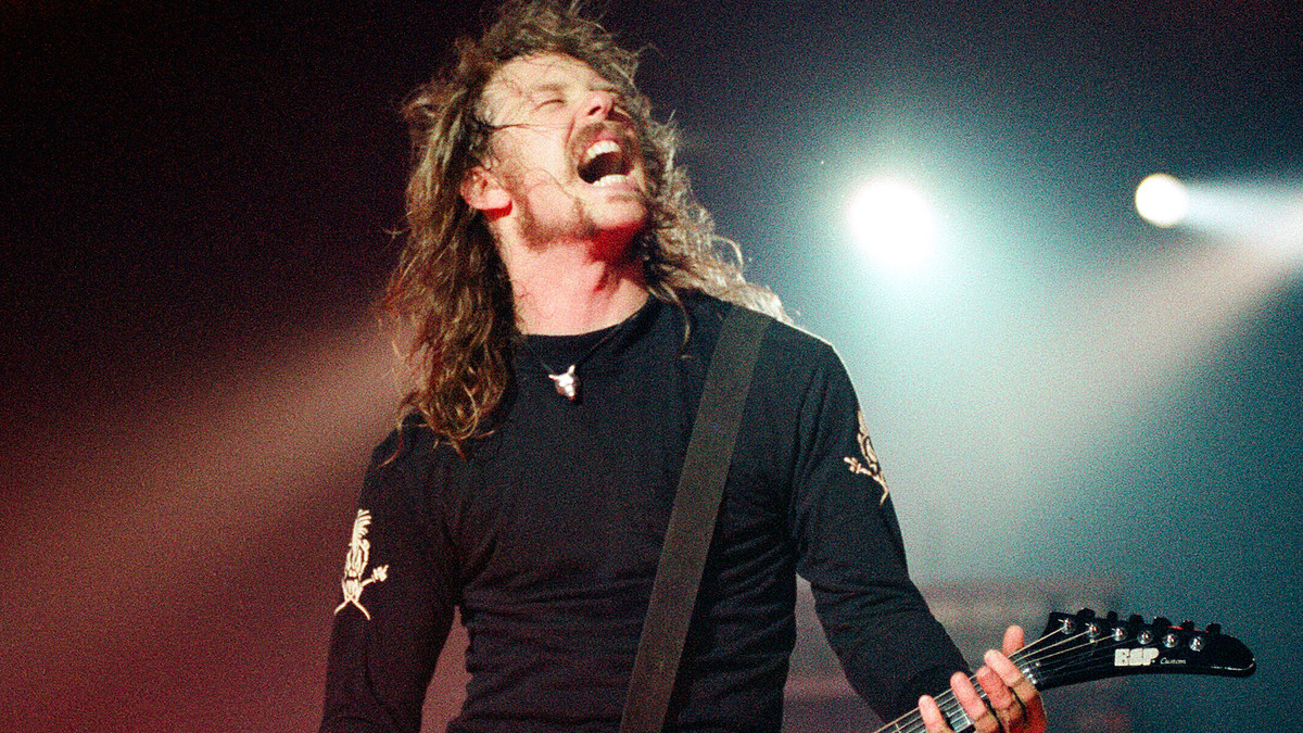 La primera (e indiferente) impresión de James Hetfield al escuchar “Enter Sandman” por primera vez
