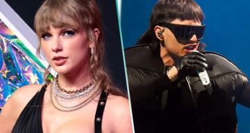 Taylor Swift reacciona al show de Peso Pluma en los MTV VMAs 2023