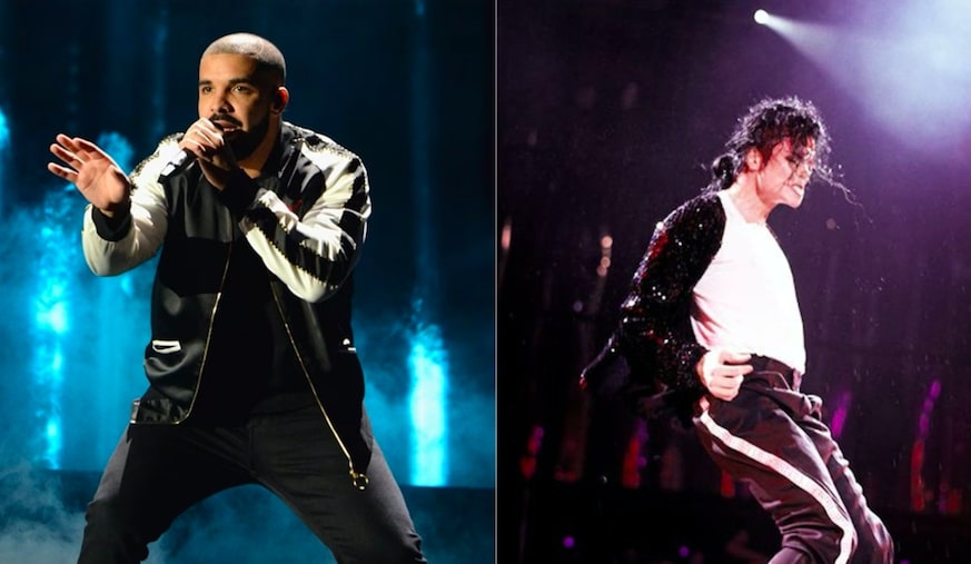 Drake iguala un récord solo alcanzado por Michael Jackson