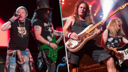 Iron Maiden abrirá a Guns N’ Roses en el festival Power Trip y los fans están molestos
