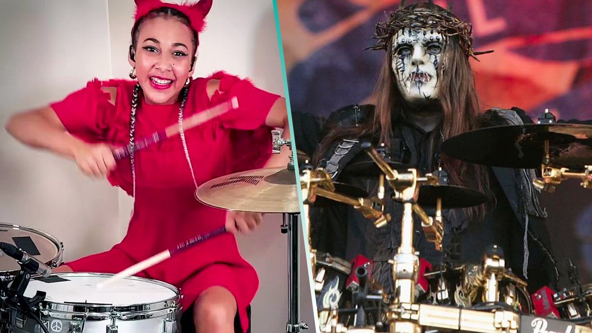 Nandi Bushell estrena un poderoso cover en batería de “Psychosocial” de Slipknot