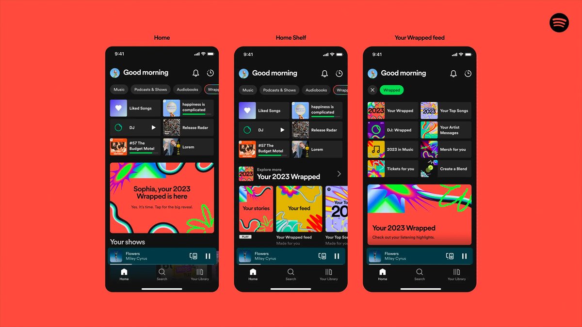 Spotify Wrapped 2023 ya está disponible con nuevo diseño y más datos