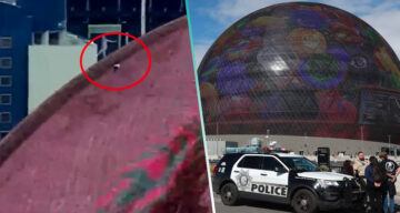 Un hombre fue arrestado tras escalar la Esfera de Las Vegas