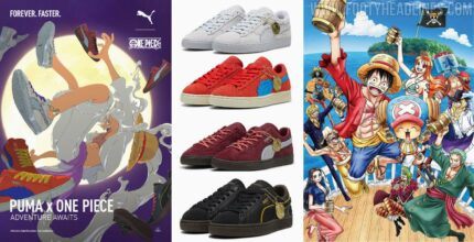 Puma y ‘One Piece’ anuncian nueva colección oficial de tenis (FOTOS)