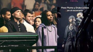 VIDEO: Drake invitó a Peso Pluma a subir al escenario con él