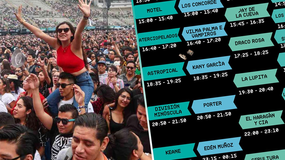 Llegan los horarios por día del Vive Latino 2025: Lo que debes saber