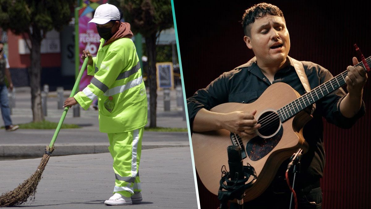 El músico mexicano que primero fue famoso y después pasó a trabajar de barrendero