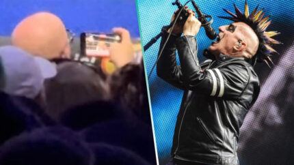 Captan a Maynard de Tool en las Luchas… grabando el show con su teléfono: Video