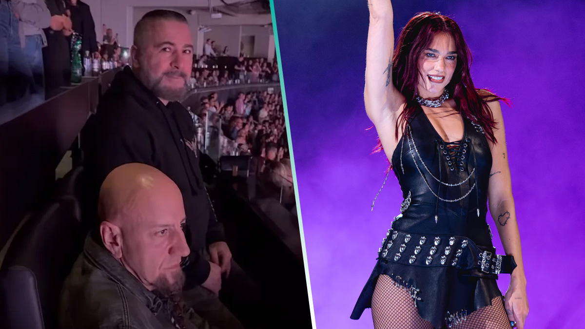 Miembros de System of a Down asisten a concierto de Dua Lipa: Video