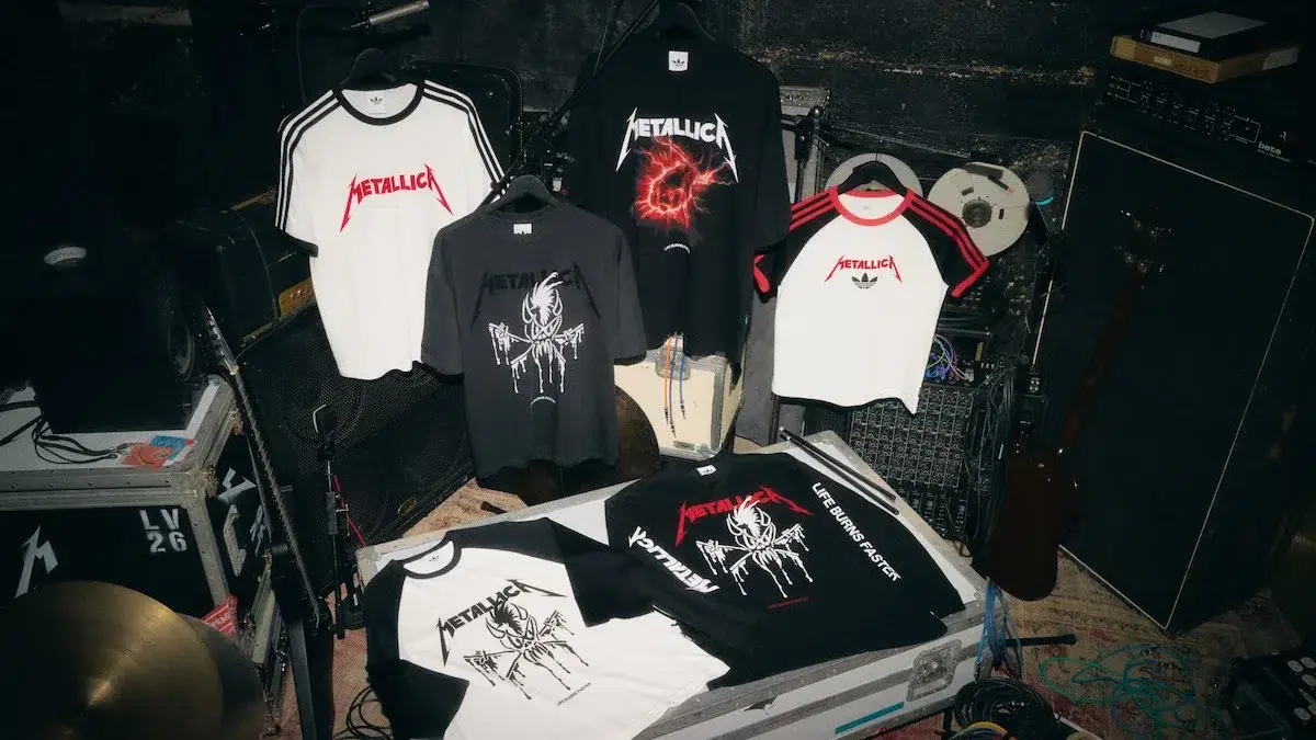 Metallica x adidas: así es su nueva colección para Sphere