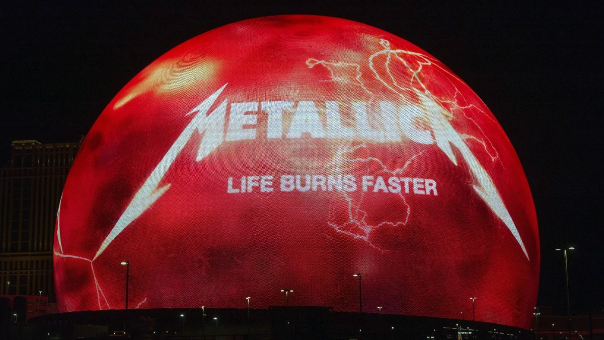 Metallica en Sphere Las Vegas: videos y setlist